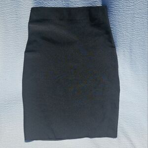 French Kiss Women’s Black Straight Pencil Skirt Size large